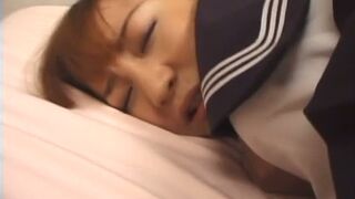 Frisky Asian Teen 18+ Fucks Hard in Her Uniform
