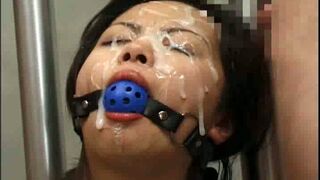 Kinky Bondage and Young 18+Asian Bukkake Thrills