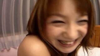 Rui Natsukawa Gets Big Asian Creampie After Hot Fucking Session