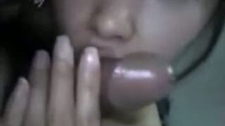 Cute AmateurAsian Delightswith a Skillful Blowjob