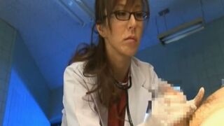 Hot Nurse Honami Takasaka Pleasures Patient with Seductive Blowjob