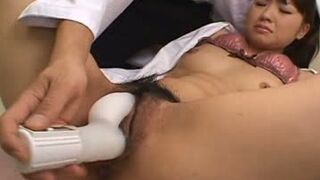Hot Asian Babe Misato Gets Intimate Check-Up at Gyno Office