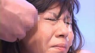 Christel Takizawa Gets Bukkaked by Hungry Guys