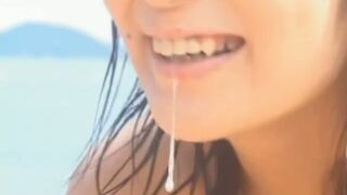 Teen 18+ Akane Mochida Pleasures Older Partner with Blowjob