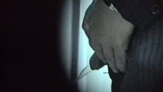 Handsome Gay Guy Masturbates Secretly in Public Toilet Stall