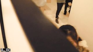Cute Japanese Doll Engages in Steamy Restroom Pleasure