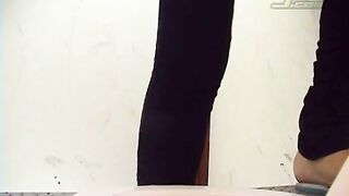 Petite Japanese Model Gets Wild in the Bathroom