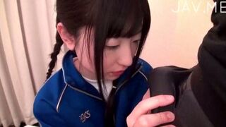Cute Pigtailed Teen 18+ Gives Amazing Real Blowjob