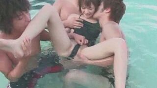 Ravishing Beauty Sucks Huge Dicks Outdoors
