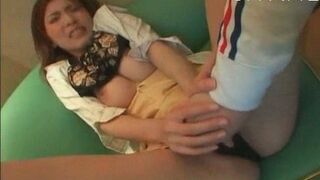 Japanese Teen 18+ in Lingerie Masturbates Her Slit Sensually