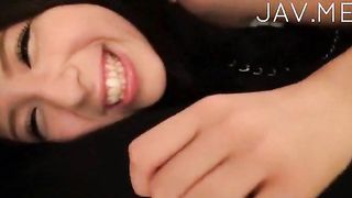 Petite Japanese Lady Craves Her Man with Seductive Kisses