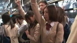 Cute Japanese SchoolGirls 18+ Show Off Their Panties with Tease