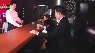 Horny MILF Finds Pleasure with Hunky Stranger at the Bar