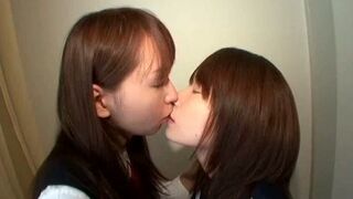 Sexy Lesbian Cuties Passionately Kiss and Stimulate Their Wets Wats
