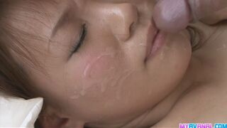Horny Kana Manura Shows Wild Skills While Sucking Wood