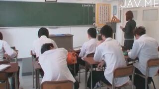 Japanese Teacher Tempts Her Best Student with Seductive Handjob Action