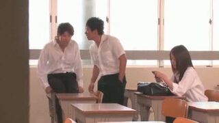 Naughty Gal Craves Harsh Fuck in Steamy Threesome Adventure