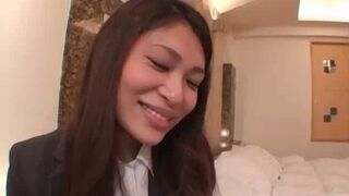 Japanese Office Worker Craves Untamed Sexual Delights