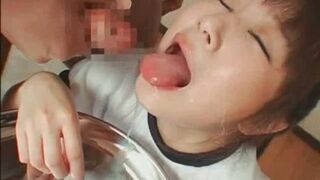 Japanese Brunette Craves Mouthful of Hard Dick in Steamy Hentai Scene