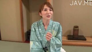 Cute Japanese Darling Enjoys Lusty Pleasure at Bath House