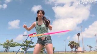 Alluring Japanese Sweetheart’s Fun Day at the Playground Gets Sexy