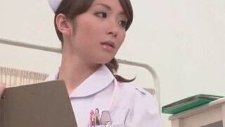 Nurse Pleasures Patient with Seductive Oral Care