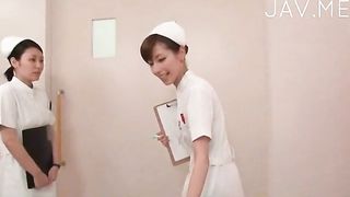 Sexy Brunette Nurse Jumps on Patient’s Cock for Wild Ride