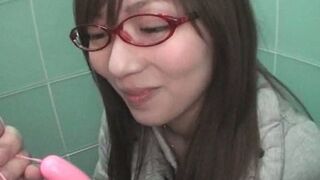 Amateur Asian Teen 18+ With Glasses Sucks Big Erection Passionately