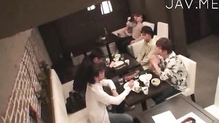 Perky Tits Japanese Hottie’s Dinner Takes a Nasty Turn
