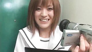 Cute Japanese Offers Her Pussy for Wild Pleasure