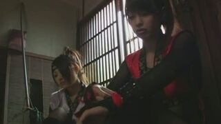Ninja Threesome Action Heats Up the Bedroom Floor
