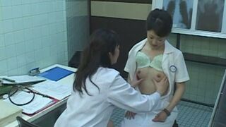 Japanese MILF Nurse Gets Fucked by Doctor in Steamy Clinic Scene