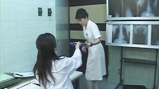 Japanese MILF Nurse Satisfies Hungry Doctors in Steamy Clinic Scene