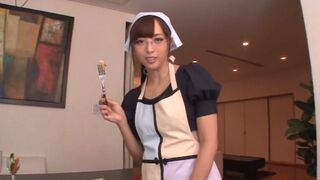Sexy Housekeeper Seduces His Master in Steamy Encounter