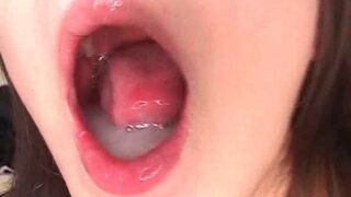 Cum-Filled Kiss After Steamy Sex Session