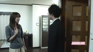 Japanese Beauty Engages in Steamy Sex Adventure