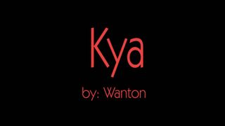 Succulent Kya Toys Her Eager Twat