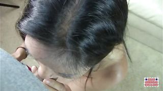 Chinese Beauty Provides Mind-Blowing Oral Pleasure