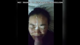 Asian Amateur Babe Receives Sensual Facial Treatments
