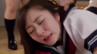 Japanese Gets Gangbanged by Bullies in Taboo Uncensored Vid