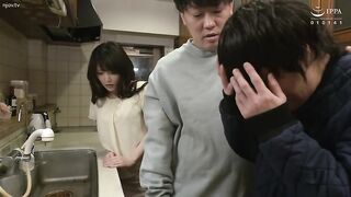 Cuckold Watches Japanese Milf Wife Seduce Another Man Passionately
