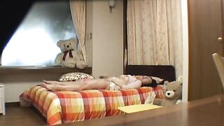 Horny Son Catches Mom Masturbating on Security Camera Feed