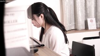 Perv Hotel Owner Catches Japanese Girl 18+ Masturbating on Setup