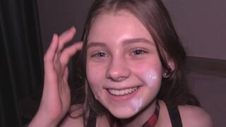 College Japanese Cutie Turned Into Cum Dumpster by Big Black Dick