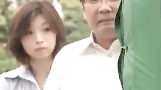 Homeless Gang Bangers Ravage Submissive JAV Wife Hard