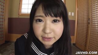 POV Japanese Blowjob with Sexy Nozomi Momoki