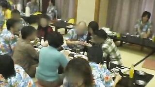 Sensual Spa Restaurant Encounter with a Seductive Japanese Beauty
