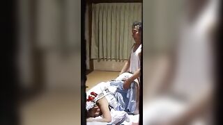 Dad's Secret Affair with Maid Gets Intense as Wife Joins In
