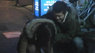 Asian Beauty Submits to Strangers Rough Seduction