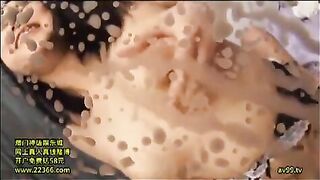 Squeezing & Milking Wife’s Lactating Boobs in JAV